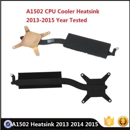 Original A1502 CPU Cooler Heatsink For Macbook Pro Retina 13" A1502 2013-2015 Cooling Heat Sink Laptop Spare Replacement Tested