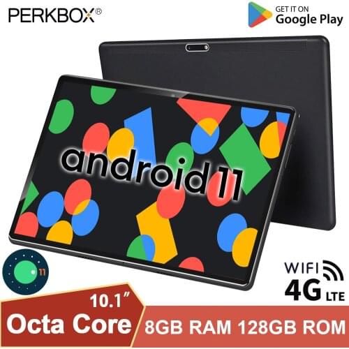 Hot Sell 10.1 Inch Tablet Android 10.0 Octa Core CPU 8GB RAM 128GB ROM 1280x800 FHD Screen 4G LTE Network WiFi GPS планшет 10.1