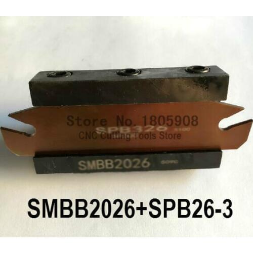 Free Shipping SPB26-3 NC cutter Blade and SMBB2026 CNC turret set Lathe cutting Tool Stand Holder For SP300 Lathe Machine