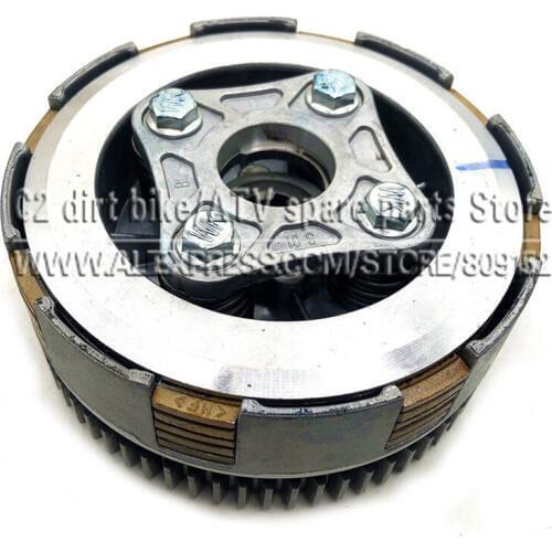 Yinxiang YX140 140cc Engine Clutch Assembly YX 140 Oil cooled Engine parts Chinese Kayo Apollo Bse Xmotos Dirt bike Pit Bike