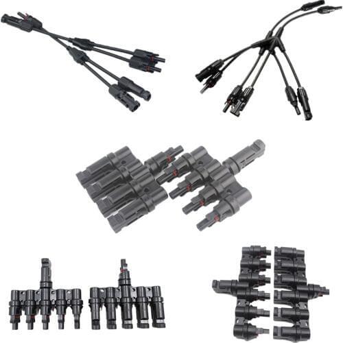 Connector Connection Female Male Solar Tool Y Type With Wire Cable Solar Wire pv PARALLEL BRANCH CONNECTORSY Branch Pane