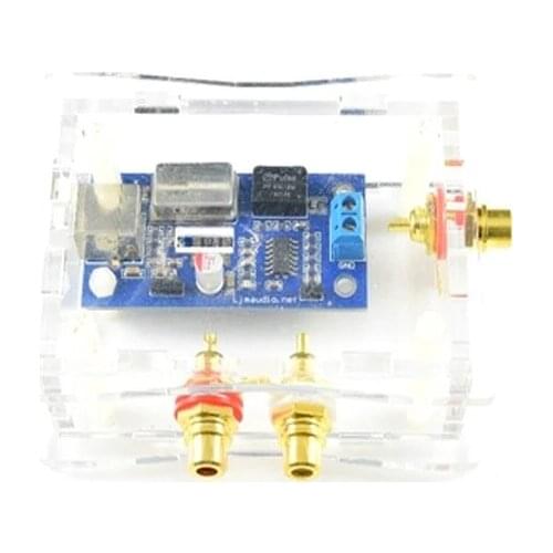 PCM 2704 USB Sound Card With Acrylic Box