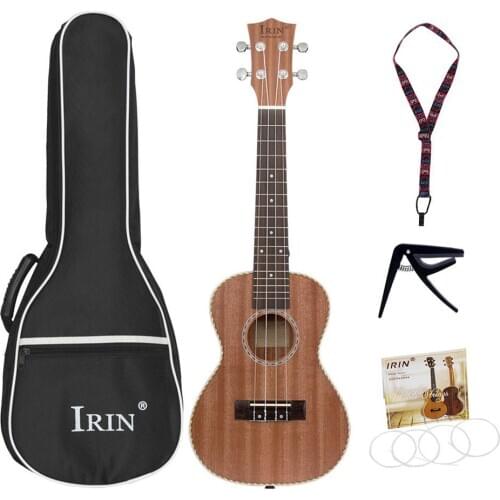 23 inch Professional Sapele Soprano Ukulele Hawaii Guitar Wood Ukulele Musical Instruments for Beginner Gift