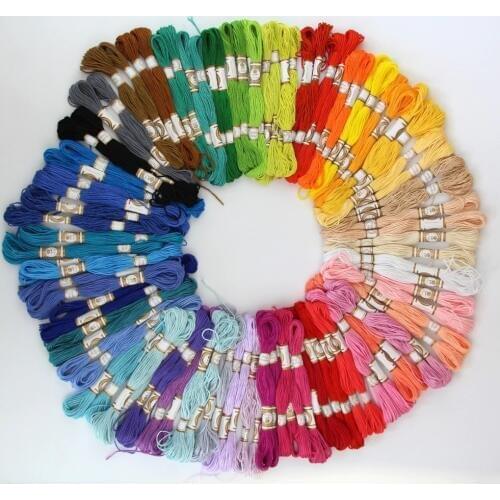 New Sewing Threads 50 Spools /set Mixed Colors Polyester All Purpose Sewing Threads Cones Set Hot -15