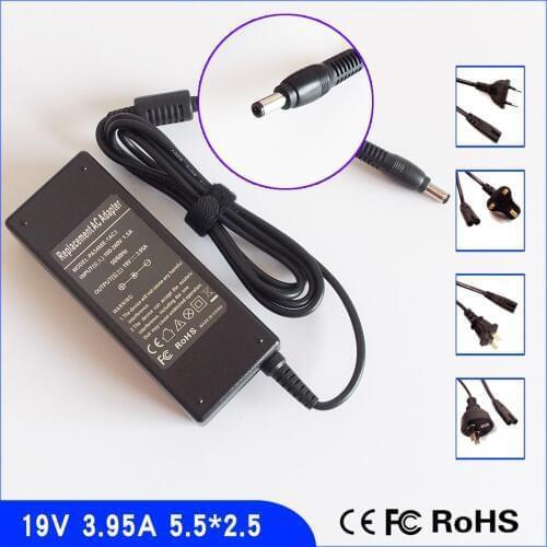 19V 3.95A Laptop Ac Adapter Power SUPPLY + Cord for Toshiba Satellite M60-126 M60-128 M60-131 M60-132 M60-134 M60-135 M60-139