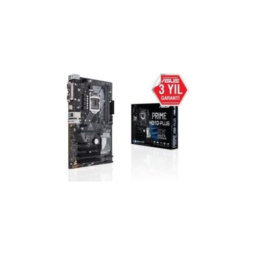 Asus Prime H310-Plus Intel H310 Soket 1151 DDR4 2666MHz ATX Gaming Anakart