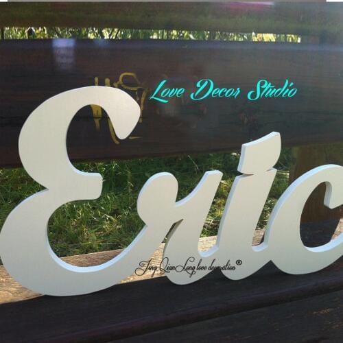 Factory production speed fast Wooden letters wedding decoration letters wooden letters