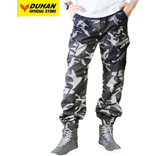 DUHAN Motorcycle Pants Waterproof Moto Cycling Pants Body Protective Armor Unisex Motocross Trousers Off Road Riding Pantalon