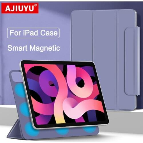 Case Cover For iPad Pro 11 12.9 2018 2020 iPad Air 4 4th Generation Air4 10.9 Magnetic Trifold Stand Smart Auto Wake Sleep Cover