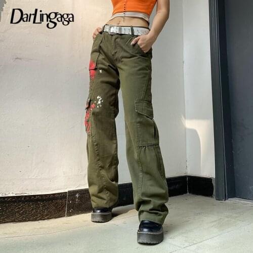 Женские прямые джинсы Darlingaga China At AliExpress