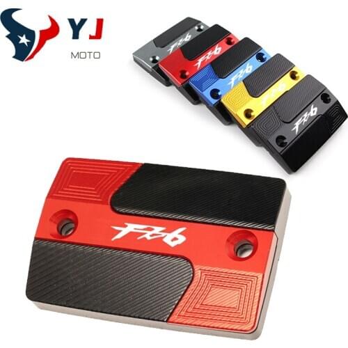 For YAMAHA FZ6 FZ6N FZ6S FZ6R 2004-2015 FAZER S2 Motorcycle Accessorie CNC Front Clutch Brake Cylinder Fluid Reservoir Cover Cap