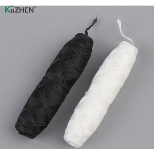 30m Eco-Friendly Dental Flosser Oral Hygiene Teeth Cleaning Wax Bamboo Dental Floss Spool Toothpick Teeth Flosser 1 Roll
