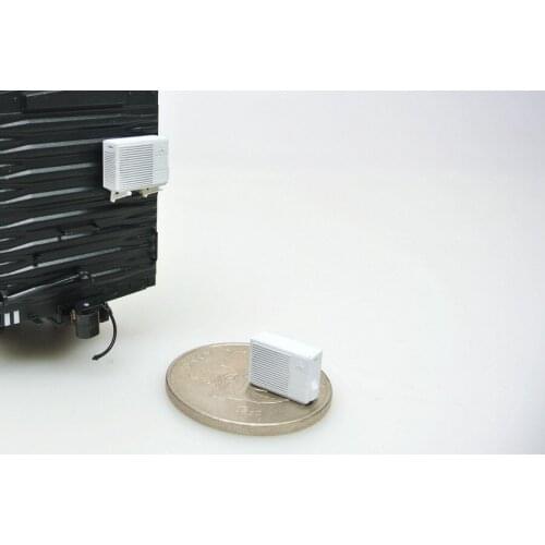 HO 1/87 Air-Conditioning Case Outside Machine Train Track Scene Railway Simulation Model AC