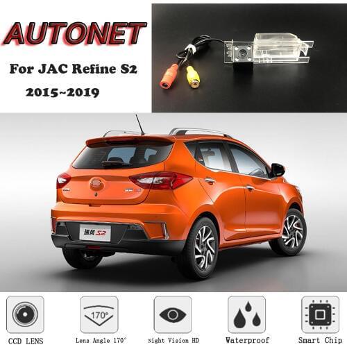 AUTONET Backup Rear View camera For JAC Refine S2 2015 2016 2017 2018 2019 Night Vision parking camera license plate camera