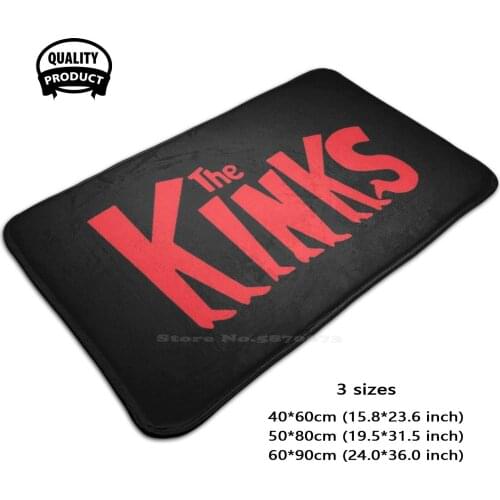 Kinks Door Mat Foot Pad Home Rug The Kinks Band Bands Yard Bird The Believer Monkees Byrds N Roll 60S All Day And All Of The
