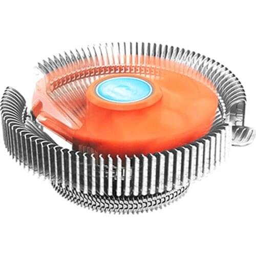12V 3pin CPU Cooler Fan Aluminum Heatsink with 100mm Quiet Cooling Fan for AMD AM4 AM3+ AM3 AM2+ AM2 FM2 FM1 LGA 2011 1366 115X