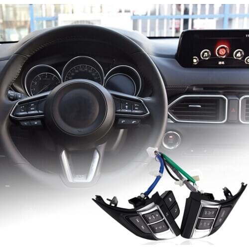 Multi Function Steering Wheel Switch Audio Bluetooth Cruise Control Switch Button for Mazda 3 Atenza Axela CX5 CX-4 CX-5