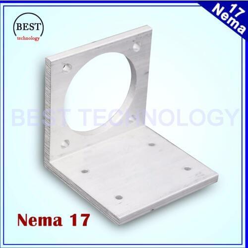 NEMA 17 42 Steppr Motor Accessories Bracket Support Shelf Mounting L Bracket Mount Step Stepping Stepper Motor