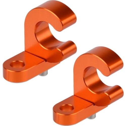 NICECNC Rear Brake Line Cable Clamp Holder Hose Mounts For KTM 950 990 1090 ADV 990 Supermoto SMT SMR 1290 Super Adventure R S T
