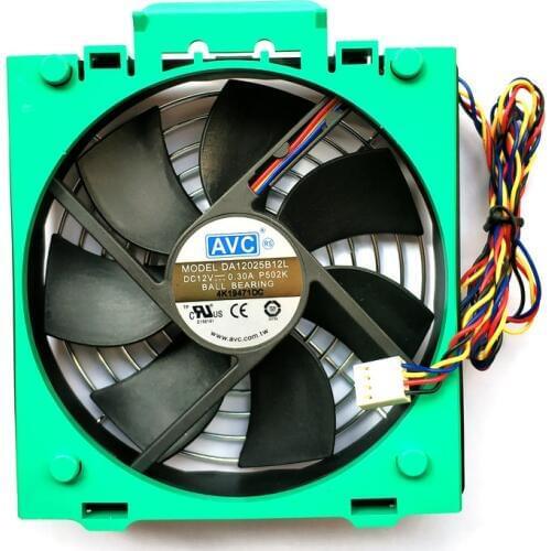 New Original for AVC DA12025B12L P502K 120*120*25MM DC12V 0.30A with shell Computer Server cooling fan