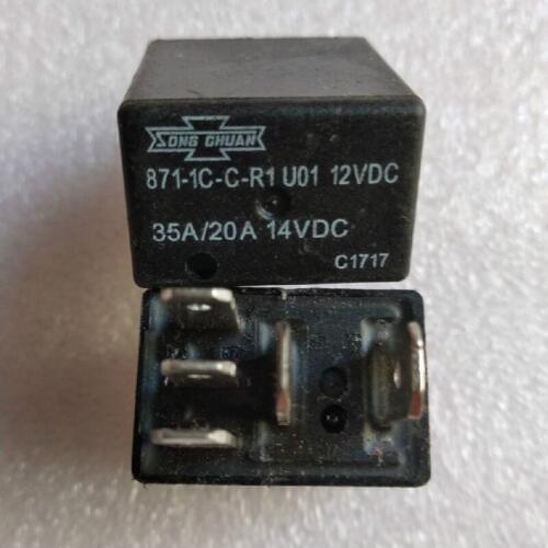 Spot 871-1C-C-R1 U01 12VDC new car relay 5 pin 35A