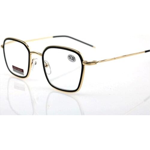 New Arrived Fashion HD Reading Glasses For Men Women Blue light blocking glasses Radiation protection Spectacles Send Case N9