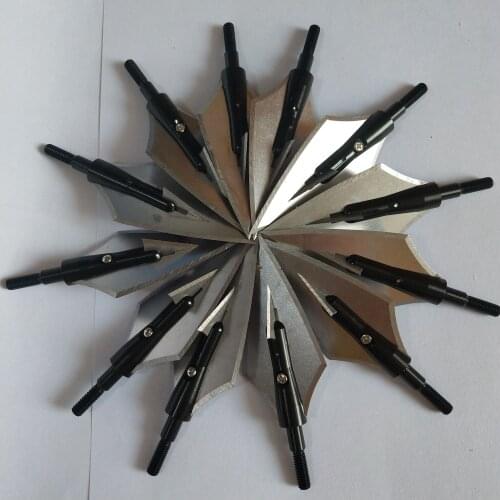 Sharp Knife Broadheads 1.1" Cut 170 Grain Crossbow Compound Bow Arrowheads