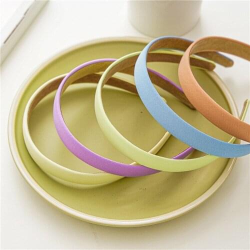 INS Internet Celebrity Solid Color Sweet Versatile Headband Simple Hairband Washing Face Hair Band Pin Hair Accessories