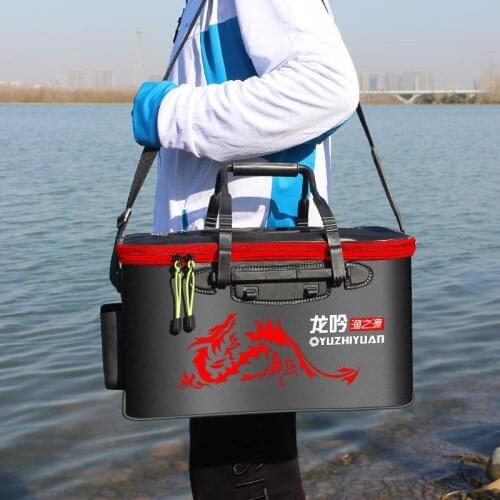 Live Fish Barrel Fishing Barrel Thickened Folding Barreled Fish Packaging Fish Barrel Fish Bag Fishing Gear Supplies