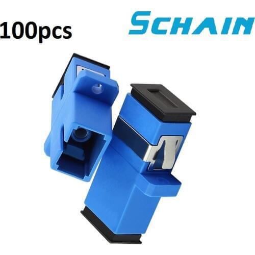 SC UPC Adapter Fiber Optical Flange Coupler Simplex SC Optical Fiber Connector and Coupler Ftth Fiber Optic SC Adapter
