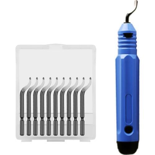 PLA PETG ABS PEI PEEK Model Burr Scraper Edge Cutter Deburring Handle Trimming Knife Copper Tube Reamer Tool 3d printer parts