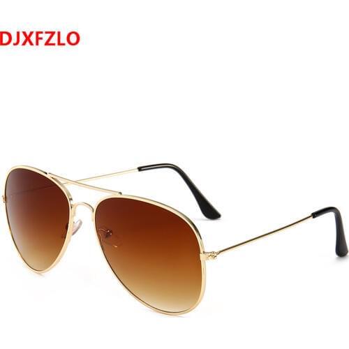 DJXFZLO Brand Designer fashion gradient sunglasses men and sunglasses women retro colorful sunglasses trend Oculos de sol