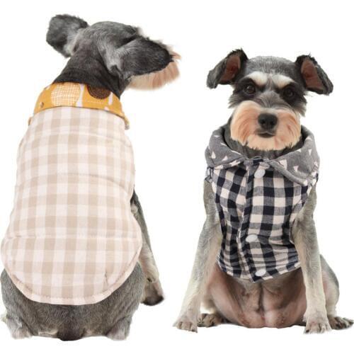 Warm Dog Clothes For Small Dog Windproof Winter Pet Dog Coat Jacket Padded Clothes Puppy Outfit Vest Yorkie Chihuahua Clothes