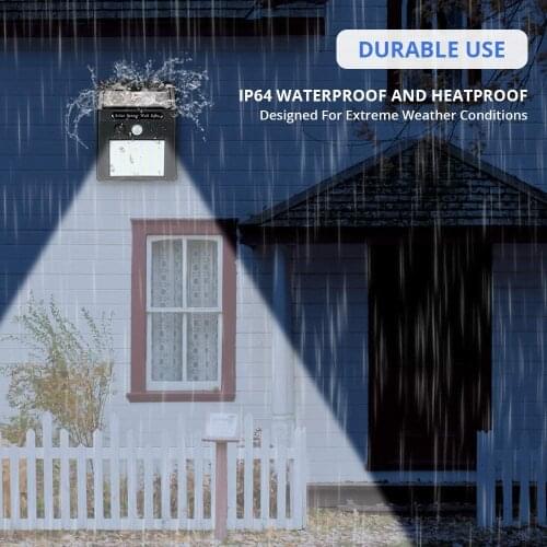 Solar Powered (Solar) 20 Led Outdoor Lighting Motion Sensor-Waterproof