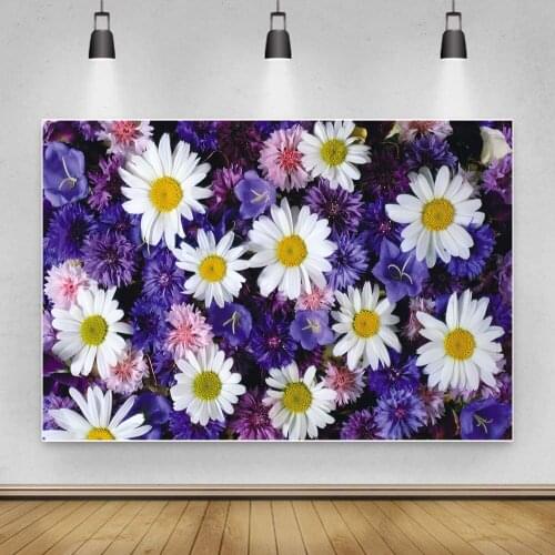 Flower Wall Wedding Photocall Marriage Flower Vinyl Photographic Background Baby Birthday Photography Backdrop Photo Studio