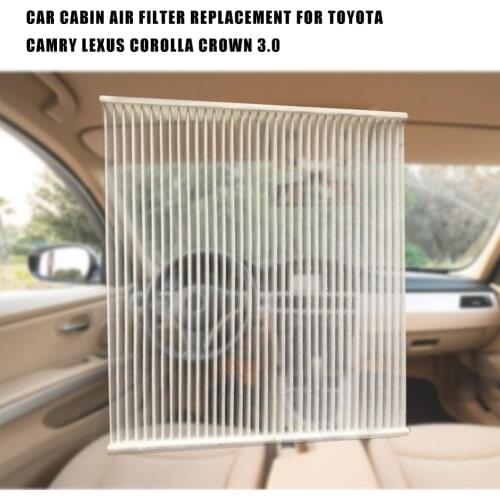 Car Cabin Air Filter 87139-YZZ08 87139-30070 87139-07010 For Toyota Auris Avensis Camry Corolla Hilux RAV4 Prius Yaris