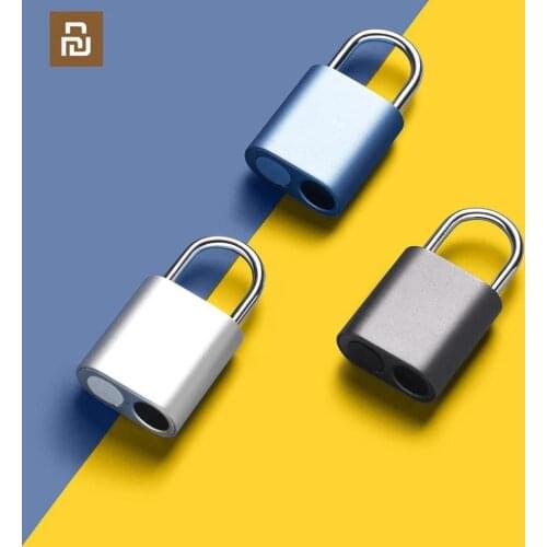 Youpin NOC LOC Fingerprint Padlock Fingerprint One Touch Open IPX7 Waterproof Portable Padlock
