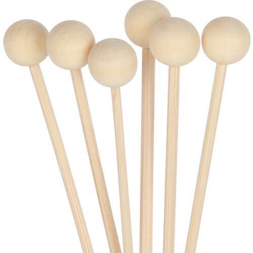 10Pcs/set Wood Rattan Ball Reed Stick for Fragrance Rattan Sticks DIY Home Decoration Aromatherapy Accessories for Reed Diffuser