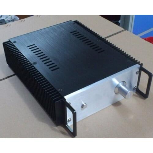 212*70*257MM All-aluminum Power Amplifier Chassis with Radiator Case 2107 Amplifier Shell Audio Enclosure DIY Power Box