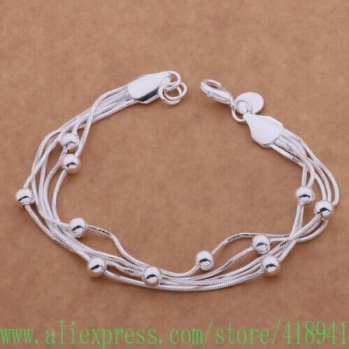 Free shipping silver plated bracelet, silver plated fashion jewelry fantastic /dwtamoaa axvajpca AH018