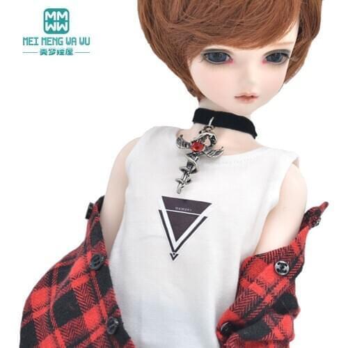 BJD Fashion Hip hop necklace for 48-72cm 1/3 1/4 BJD uncle MSD DD doll accessorise