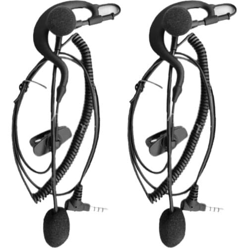 2pcs V6 V4 FBIM V6C V4C Intercom Headset Football Referees Coach Judger Arbitration Bicycle Conference Earpiece Earphone