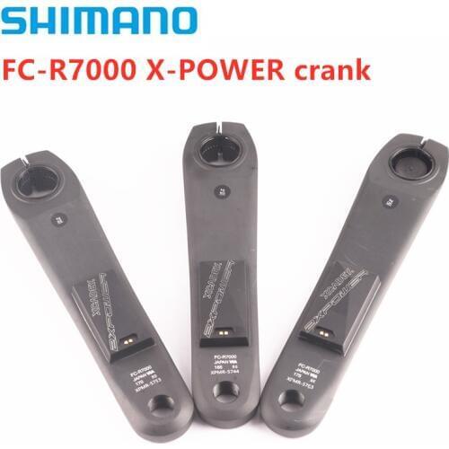 Shimano 105 r7000 left crank with XCADEY X-POWER Rechargeab METER Crank 165mm 170mm 172.5mm Left crank GPS Support ANT Bluetooth