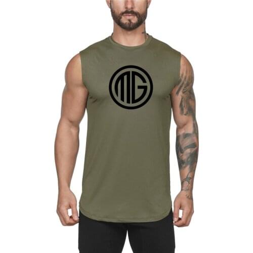 Brand Fashion Workout Cotton Mens Tank Top Musculation Gym Casual Shirt Clothing Bodybuilding Fitness Sports Sleeveless Vest