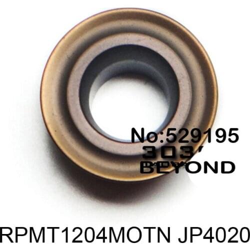 Original HITCH RPMT1204 RPMT1204MOTN JP4020 Carbide Inserts Milling Insert use for Steel cost-effective CNC Lathe Tools Cutter
