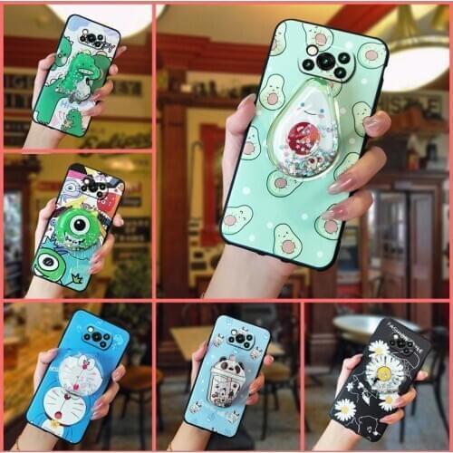 Foothold Original Phone Case For Xiaomi Poco X3 NFC glisten Anti-knock Shockproof New Arrival Cute