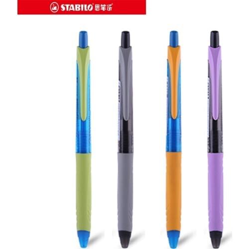 1Pcs Stabilo Ballpoint Pen 328 Colorful Middle Pen Creative Cute Sketch Press Type 0.5mm Refill Replaceable School Stationery