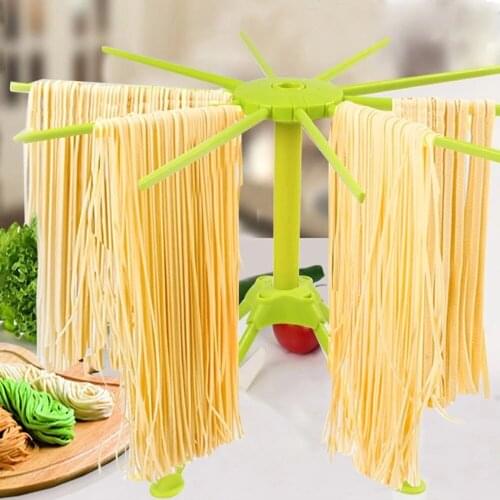 Foldable Fettuccine Noodles Drying Spaghetti Pasta Dryer ABS Holder Hanging Rack Pasta Cooking Tools Kitchen