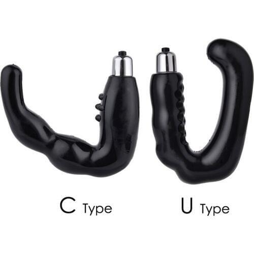 U Type Prostate Massager Vibrator Male Masturbator G-spot Stimulation Anal Butt Plug Sex Toys for Men