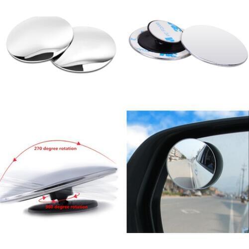 Universal Auto 360 Wide Angle Car Small Round Mirror for Mercedes Benz A180 A200 A260 W203 W210 W211 AMG W204 C E S CLS CLK CLA